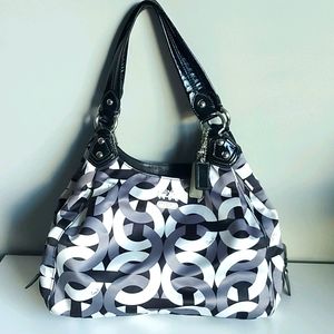 Coach chainlink shoulder bag